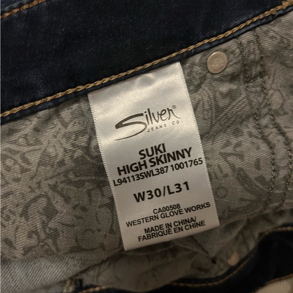 Silver Suki Jeans - Picture 2 of 5